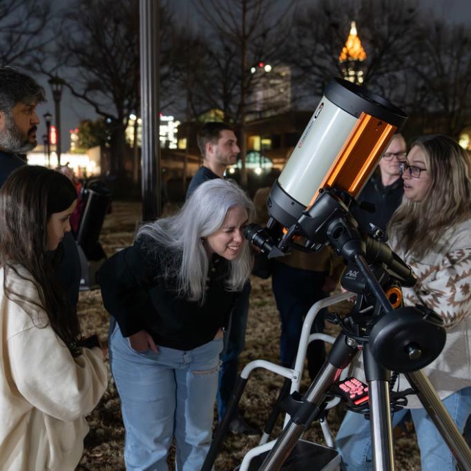 An Astronomy Club Public Night