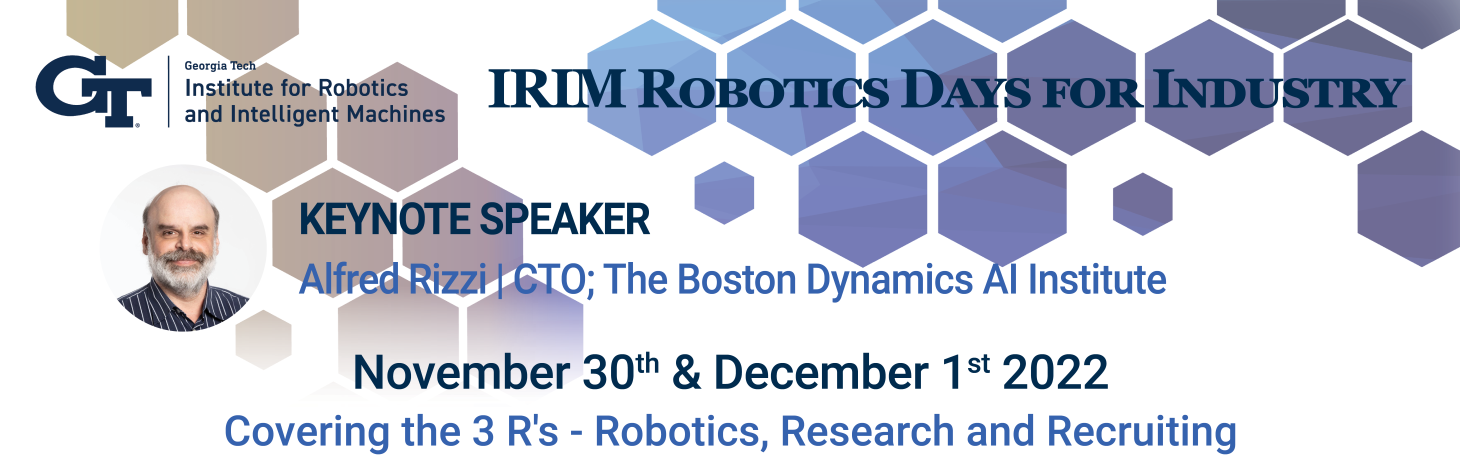 Announcing IRIM Industry Days, November 30th and December 1st, 2022
