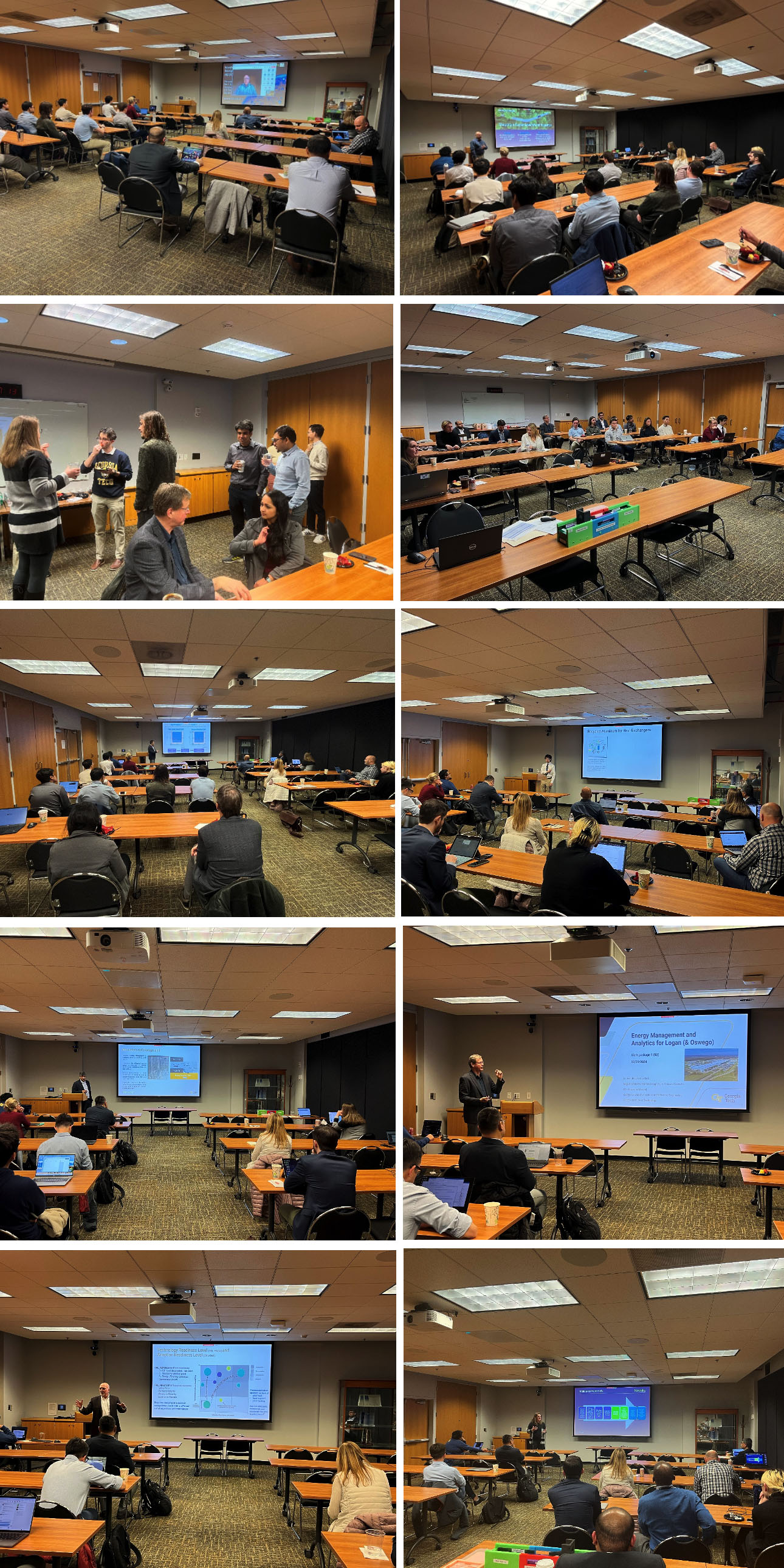 Collage of images from Images from Industry Day on Feb 29, 2024